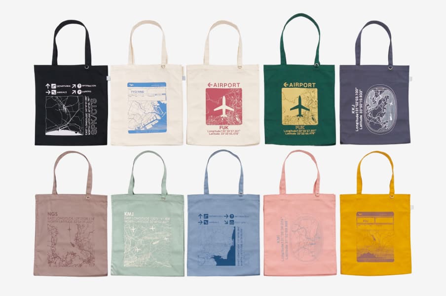 キャンバストートバッグ